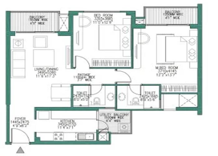 2bhk1